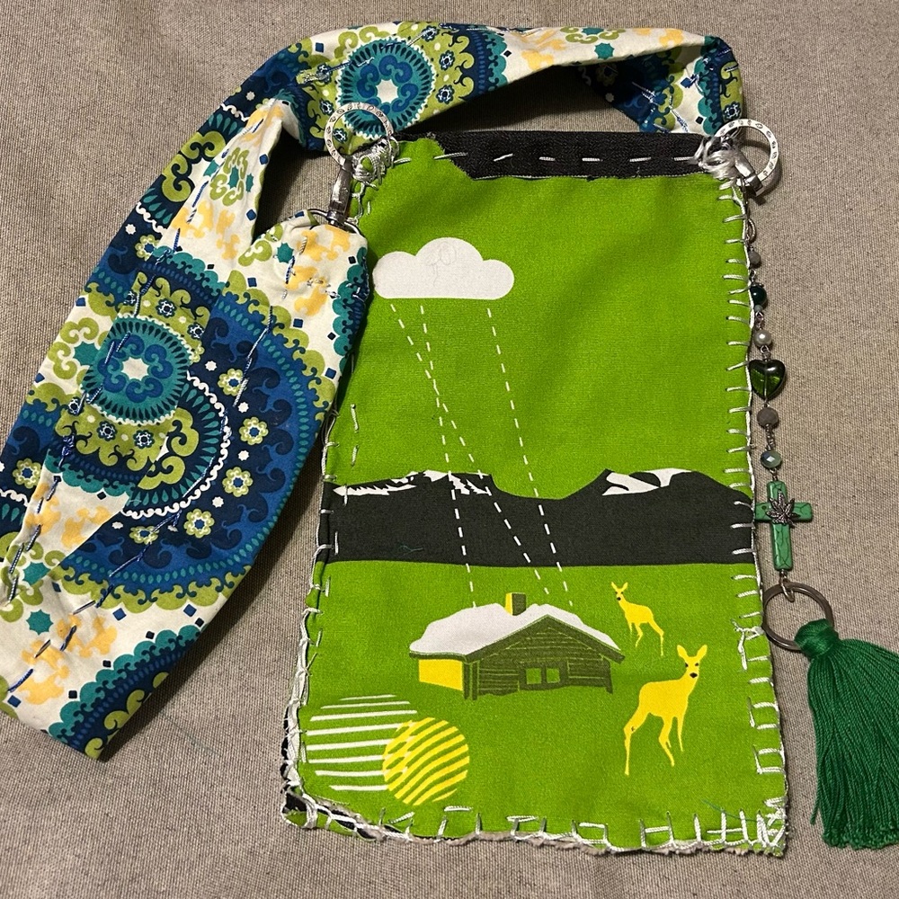 Deer On The  Farm Shoulder Bag